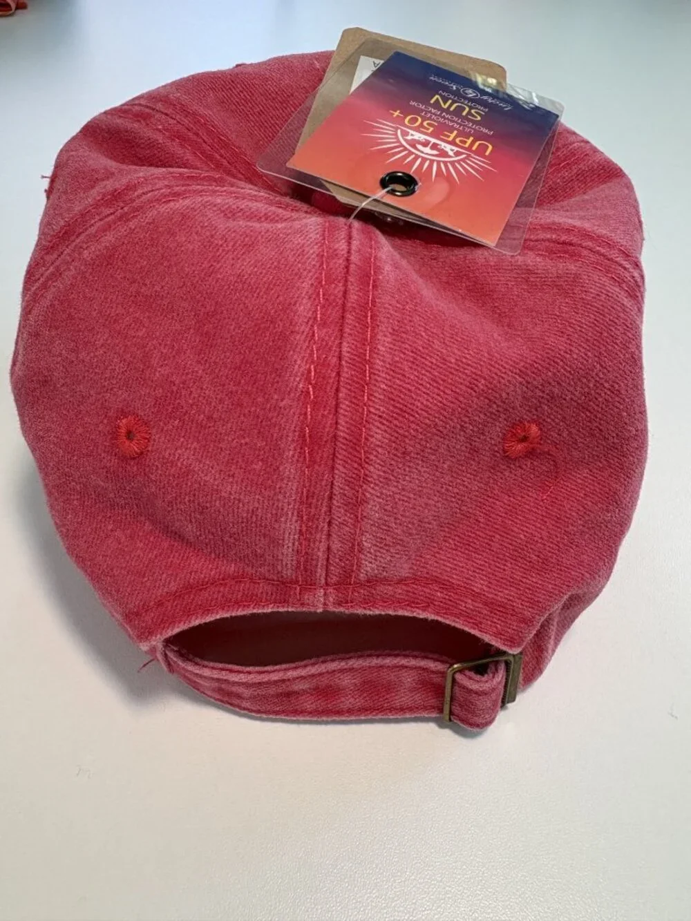 Lucky 7 Gulf of America Est. 2025 Hat NWT Vintage Wash UPF 50+ Cap